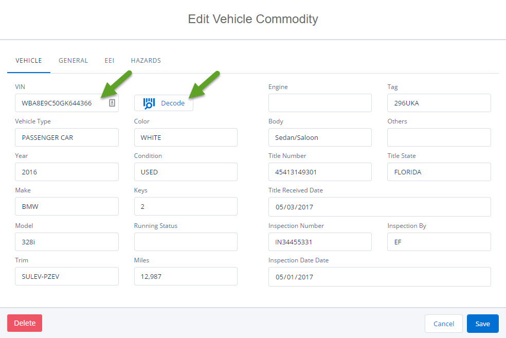 free vin decoder online, linbis-logistics-software-vin-decoder