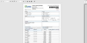 commercial invoice