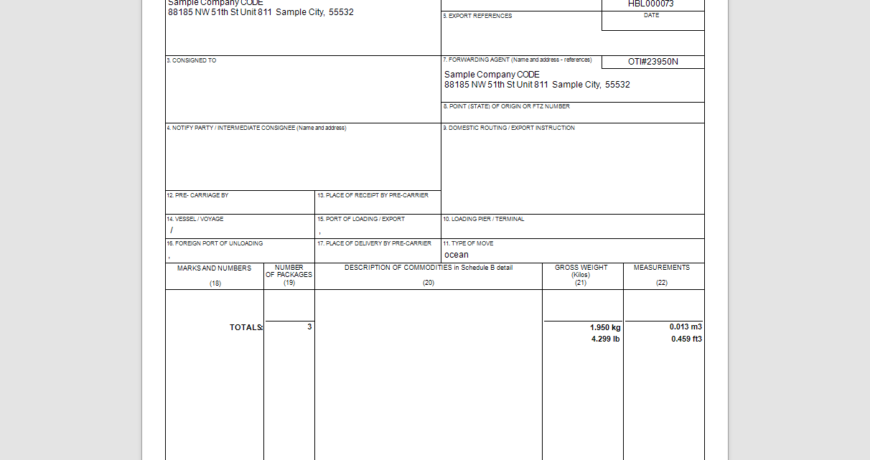 Paperless Contract (BOL) - Moving Software CRM