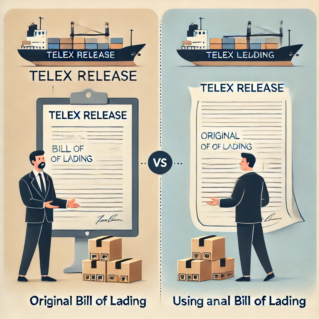 Advantages of Telex Release