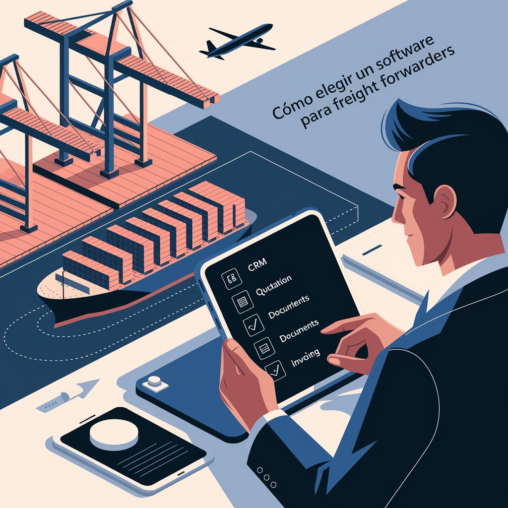 Cómo Elegir un Software para Freight Forwarders: Lista de Verificación para Compradores