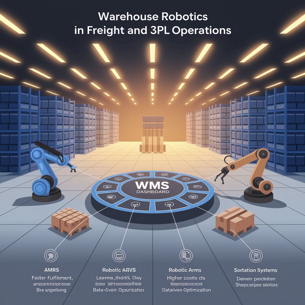 Tipos de Robots que Están Transformando la Logística Moderna