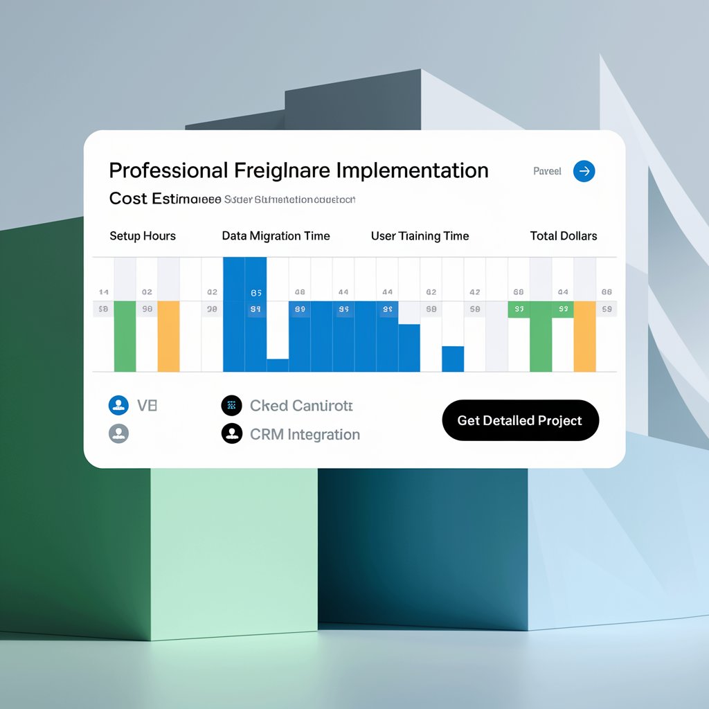 Designed for Freight Forwarders, Not IT Consultants