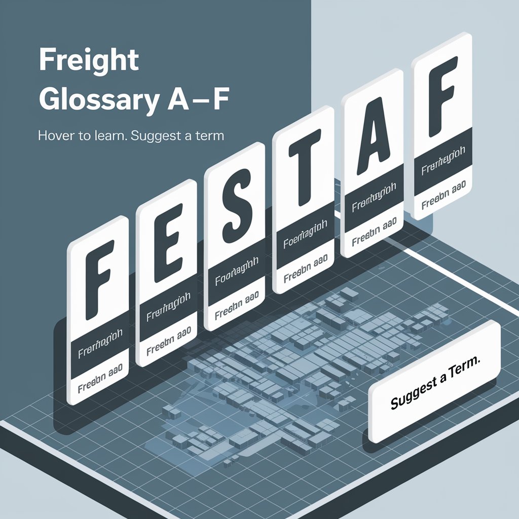 Freight Glossary A–F: Master the Language of Logistics