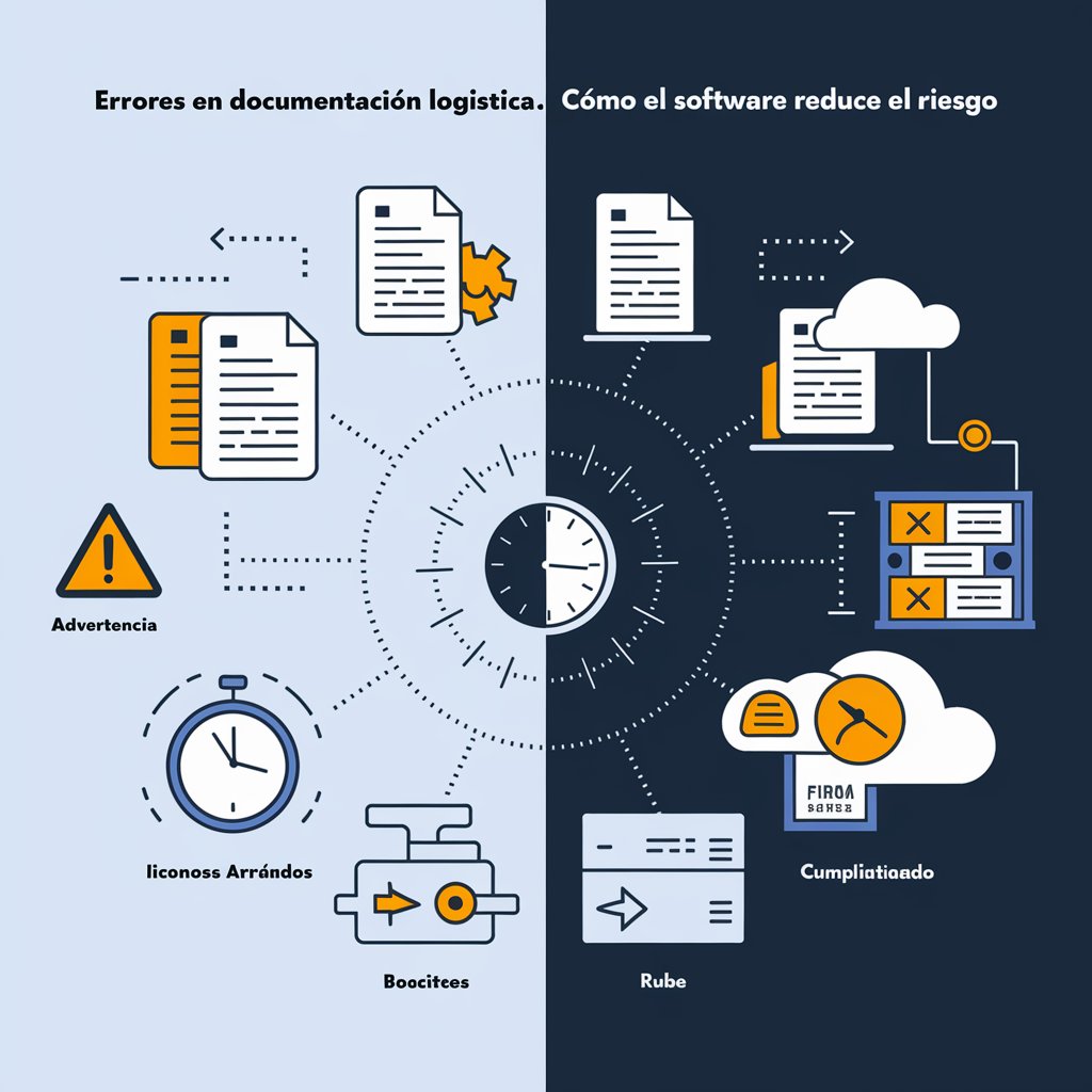 Errores en Documentación: La Razón para Usar Software Logístico