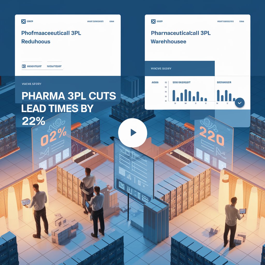 Case Study: Pharma 3PL Cuts Lead Times 22%