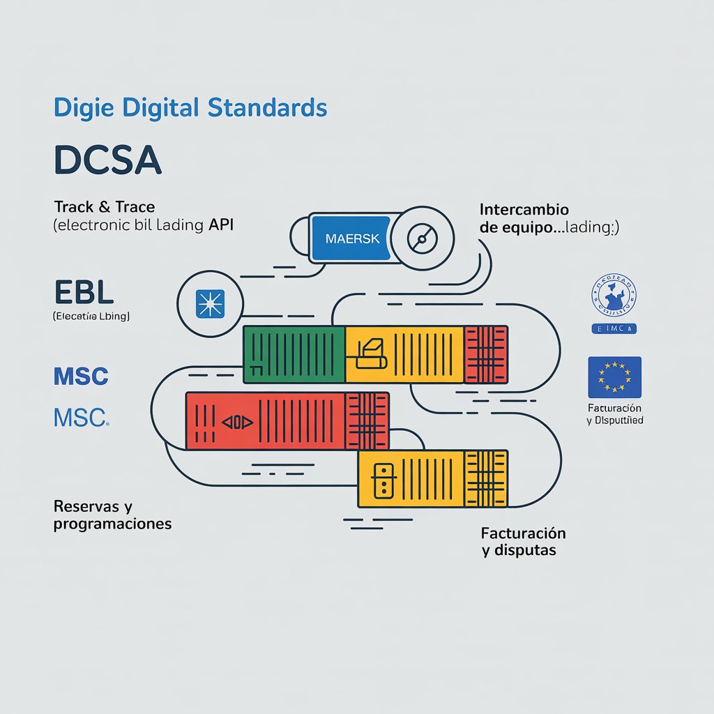 Estándares DCSA e IMO: La Guía Definitiva para Digitalizar tu Operación Logística
