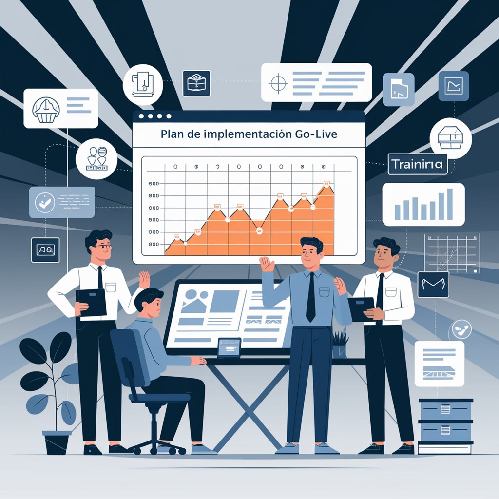 ¿Qué es una Línea de Tiempo de Go-Live en Gantt?