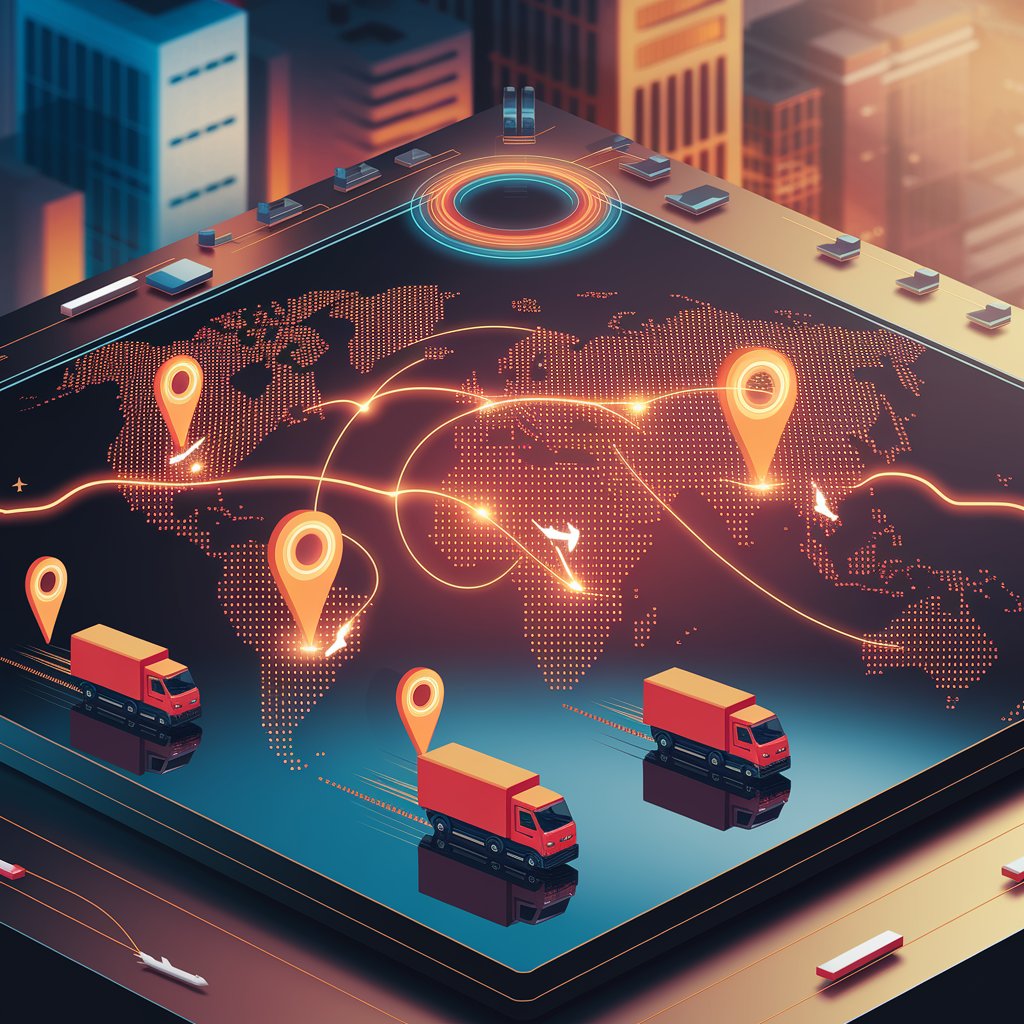 Logistics GPS Tracking: Real-Time Control for Smarter Shipments